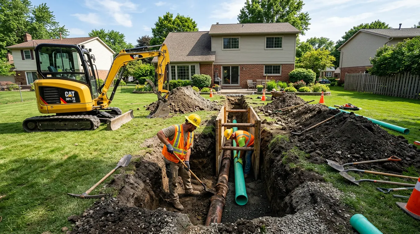 Sewer Line Cleaning in Parker, SC